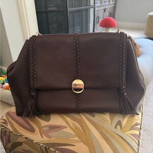 Chloe Large Soft Leather Shoulder Bag